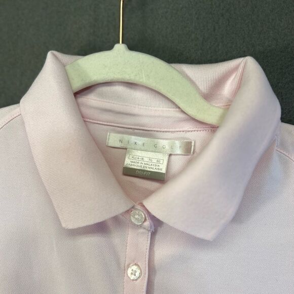 Nike drift vintage tag Women's Sleeveless Golf Polo xl light pink - Picture 7 of 15